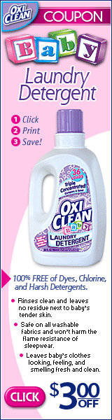 Oxi Clean Banner Ad Example
