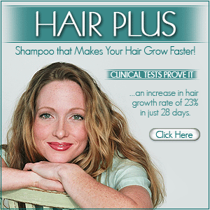 Hair Plus Banner Ad Example