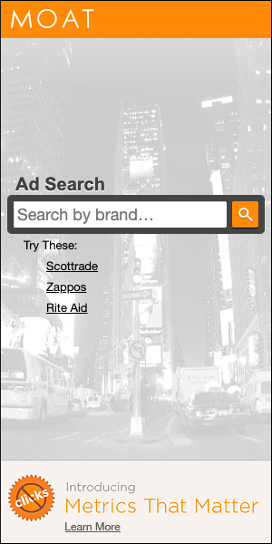 Moat Banner Ad Example