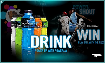 Powerade Expandable Ad Example